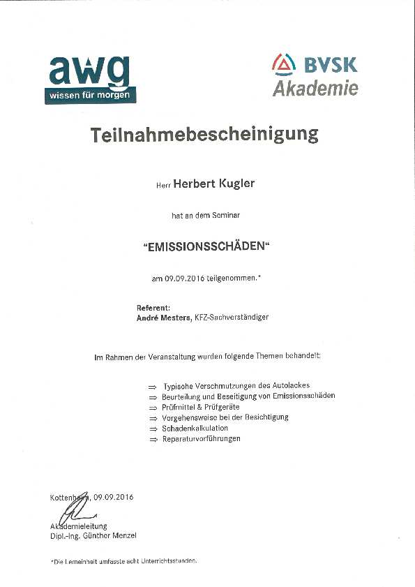 Emissionsschäden